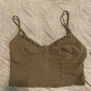 Garage Crop Top with Detailing